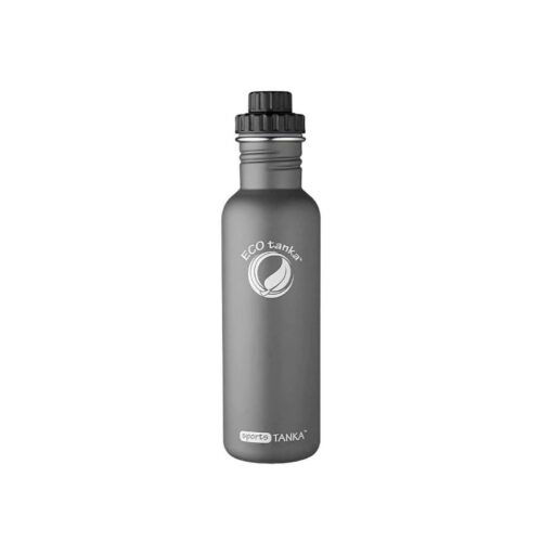 sportsTANKA™-Trinkflasche-Anthrazit-Oliv-mit-Reduzier-Verschluss